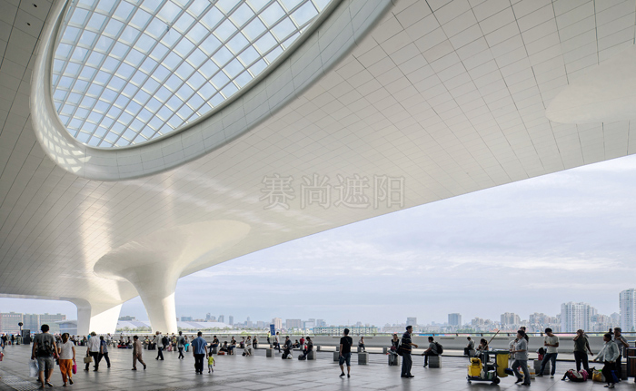 杭州火车东站遮阳设计
