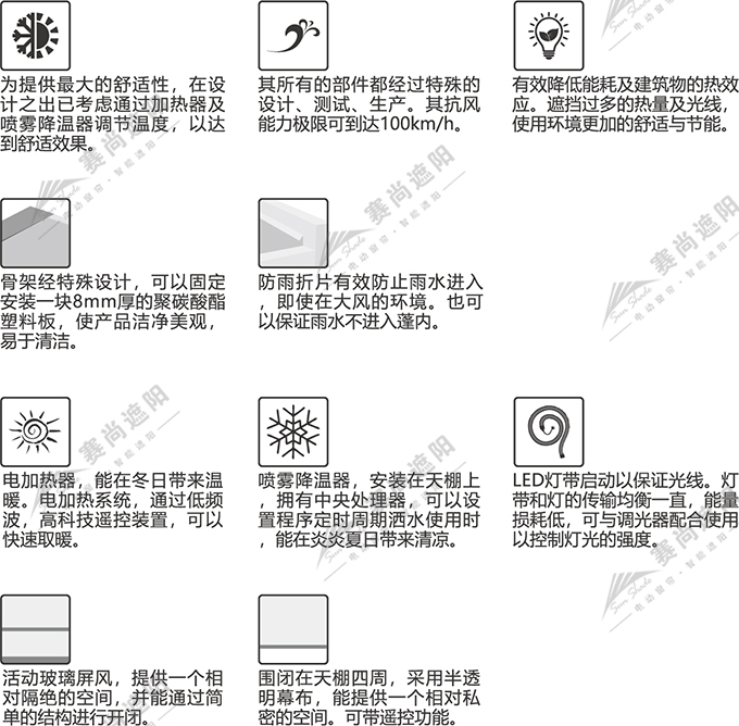 防水天棚帘技术覆盖