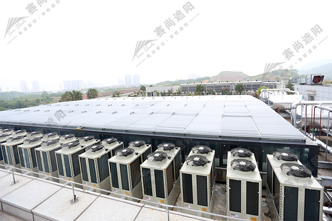 图：梭形百叶实景图
